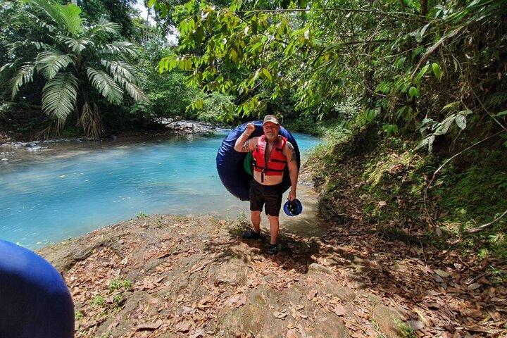 Tubing Rio Celeste & Half-Day Ziplining Adventure