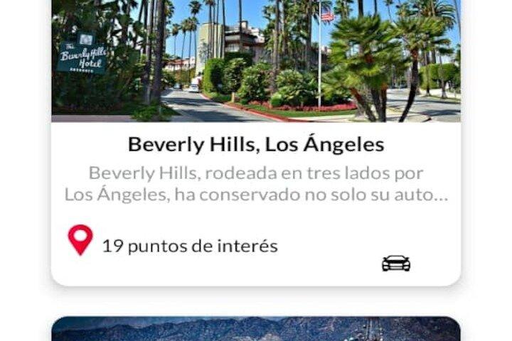 APP Route autoguidée Los Angeles avec audioguide