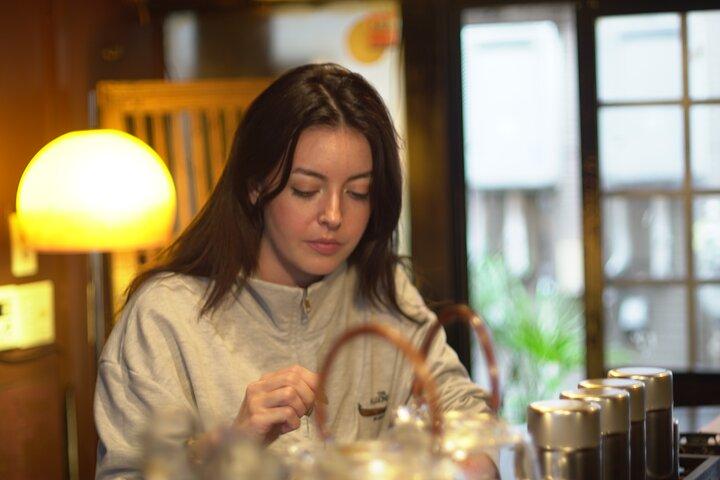 Experimentação de chá Japonês e Shochu em Osaka