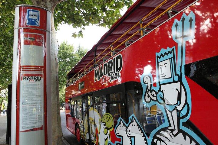 マドリード市内観光-ホップオンホップオフバス