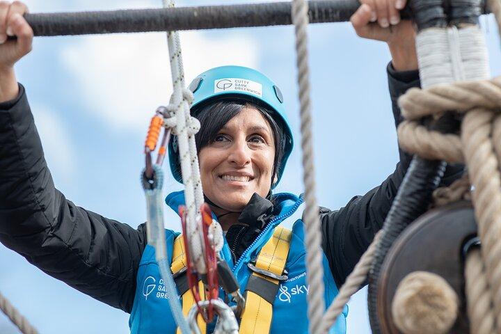 Experiência de escalada na plataforma Cutty Sark