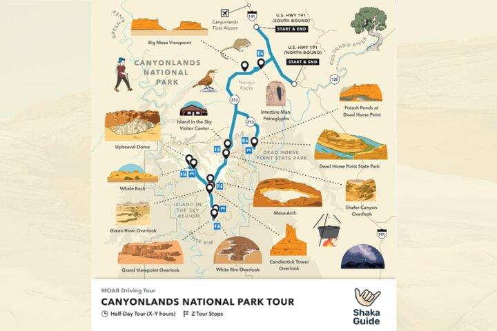 Visite audio libre du parc national des Canyonlands