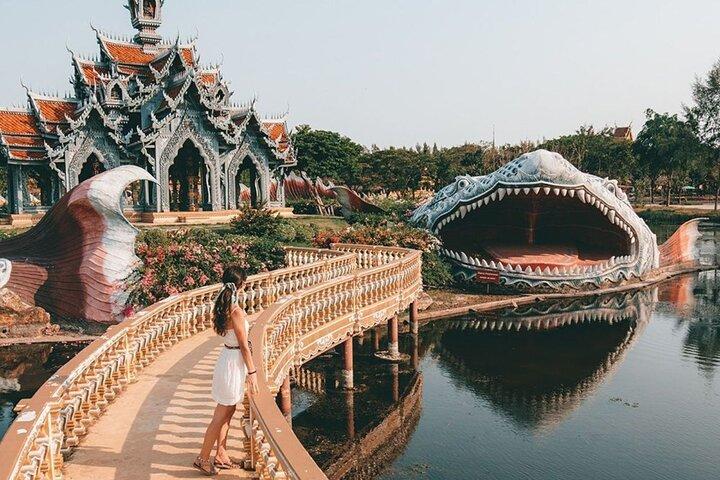 Maravilhas Antigas de Bangkok: Cidade Antiga de Muang Boran e Museu Erawan