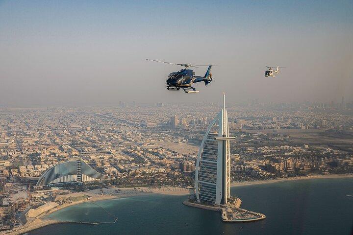 12-minütiger Helikopterflug in Dubai mit optionalem Transfer