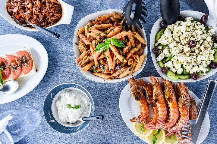 Mykonos Catamaran Privat dagskryssning, full lunch och öppen bar