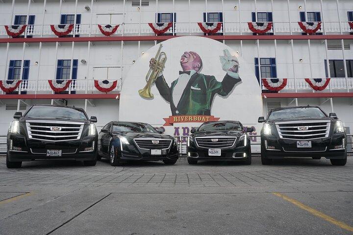 Privat transfer till/från Louis Armstrong Intl Airport och NOLA