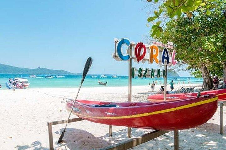 Tour dell'isola corallina di Pattaya con pranzo (solo nazionale indiano)
