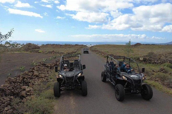 Geführte On-Road-Buggy-Vulkanfahrt auf Lanzarote