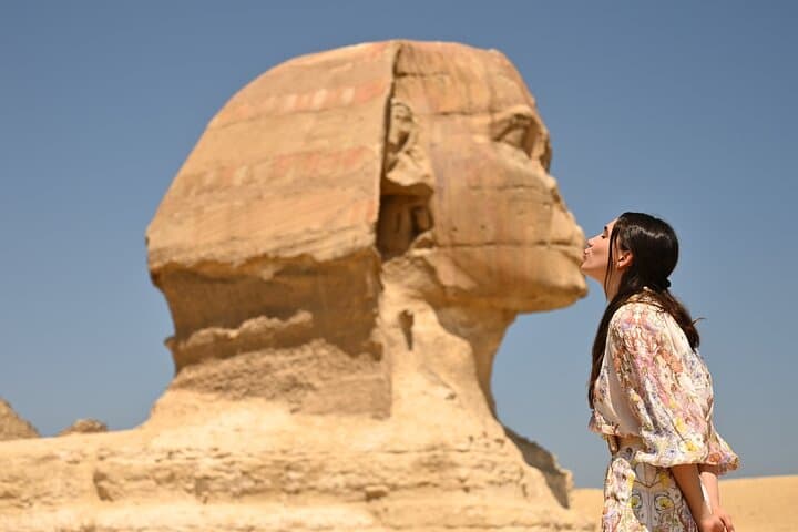 Giza Pyramids, Sphinx, Saqqara and Memphis Full-Day Cairo Tour