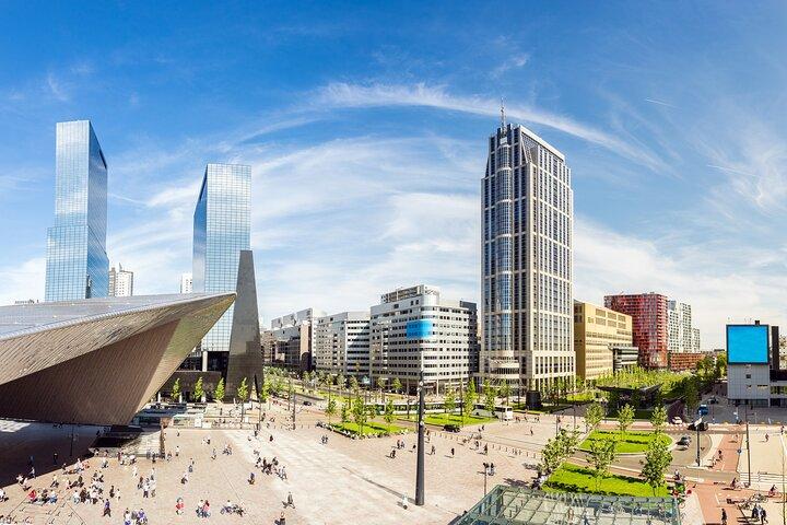 Rotterdam: Audioguida City Walk in 7 lingue sul tuo telefono