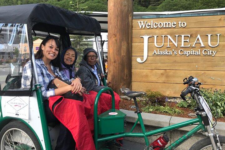 Excursão Privada Juneau Pedicab Cinco Estrelas