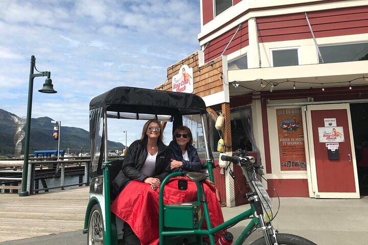 Excursão Privada Juneau Pedicab Cinco Estrelas