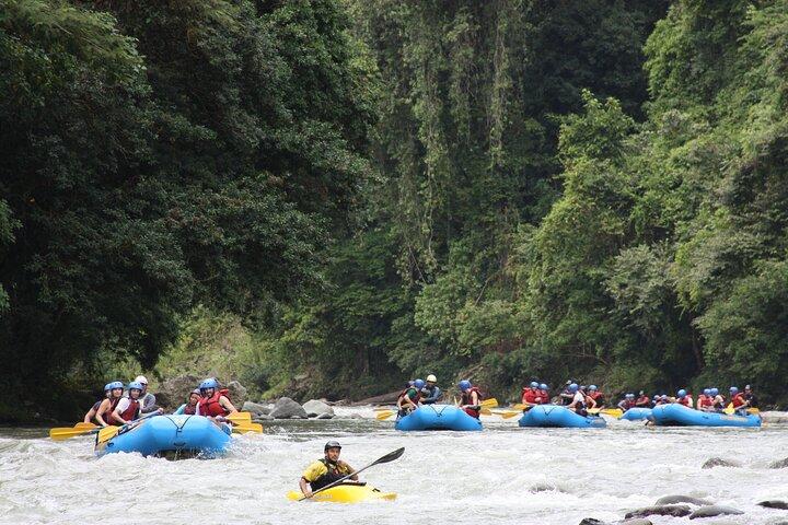 Rafting Pacuare River fra La Fortuna m/ shuttle til Puerto Viejo eller San Jose