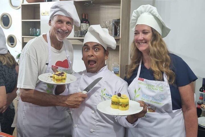Clase de cocina + Tour al mercado + City Walking Tour (día completo).