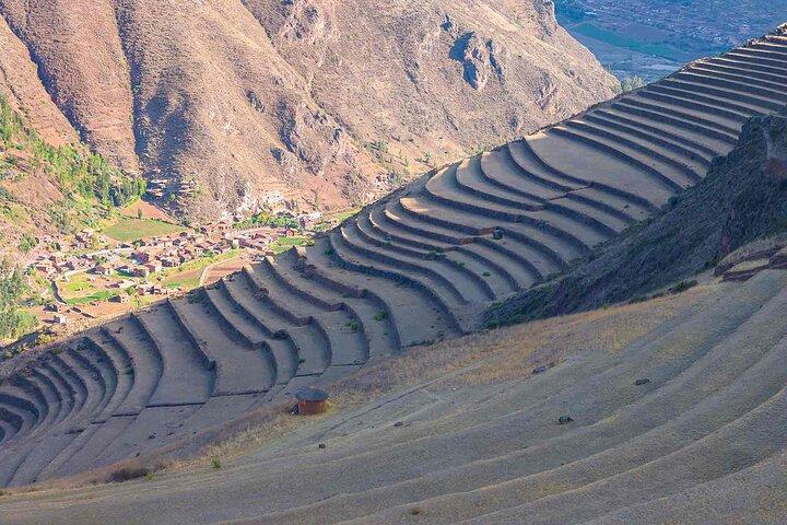 Visite privée d'une journée de la vallée sacrée au départ d'Urubamba et d'Ollantaytambo