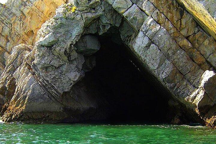 Visite des grottes de Sesimbra