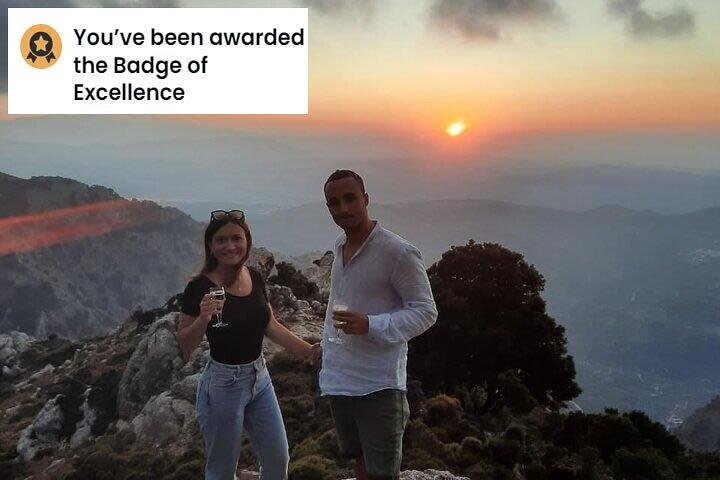 Private Jeep Safari 4x4 SONNENUNTERGANG (mit Abendessen) in den Bergen KRETA