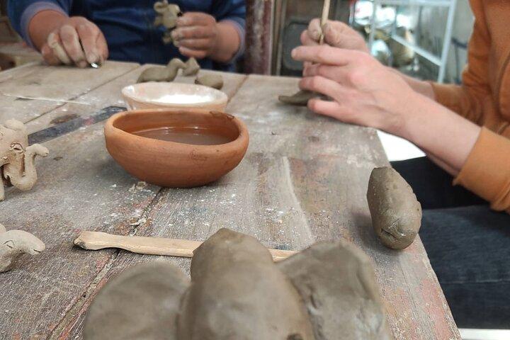 ネパールのラリトプルでの陶芸ワークショップ