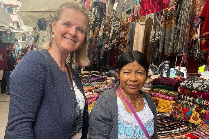 Otavalo-markt en Laguna Cuicocha-dagtour vanuit Quito