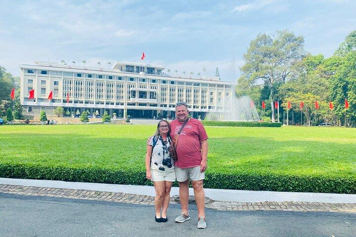 Ho-Chi-Minh-Stadt Landausflug von Häfen einschließlich Cyclo Ride