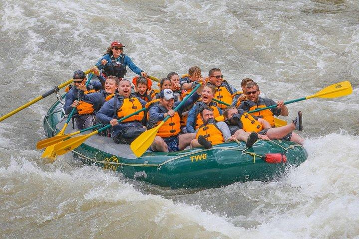 ジャクソンホールのホワイトウォーターラフティングツアー：クラシックアドベンチャー
