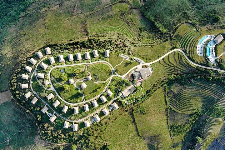 サパ プライベート ツアー 1 泊 2 日、Topas Ecolodge 1 泊付き