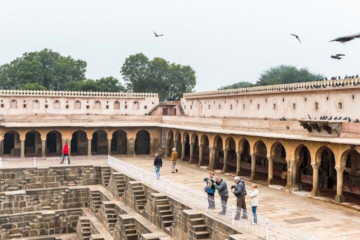 Chand Baori, Vogelschutzgebiet, Fatehpur Sikri Agra Drop von Jaipur