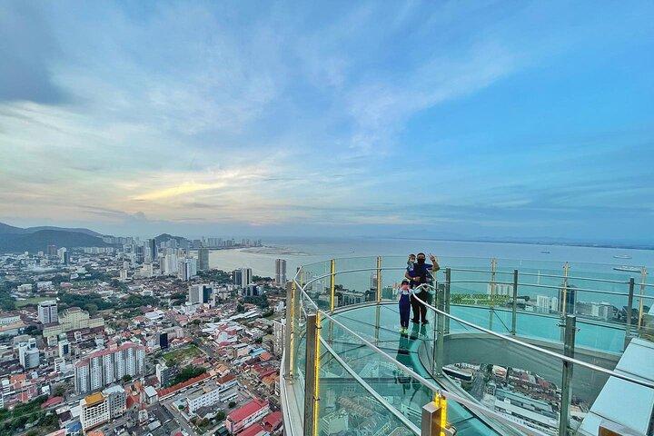 Bilhete de entrada TOP Penang Rainbow Skywalk e Observatory Deck