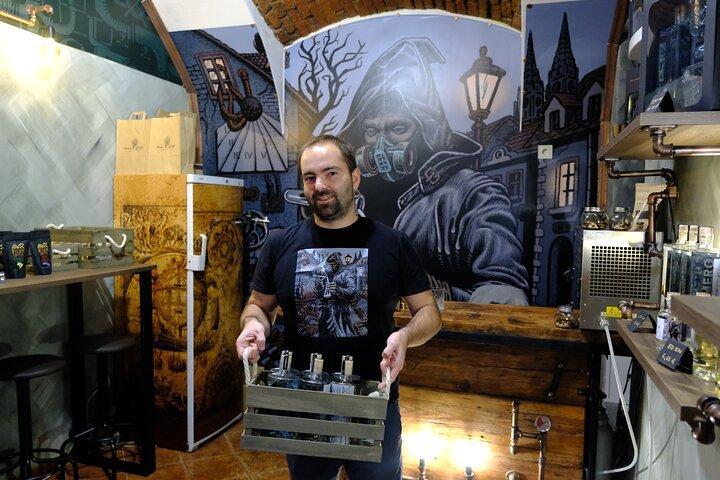 Tour di degustazione nel centro storico di Zagabria con distilleria artigianale locale