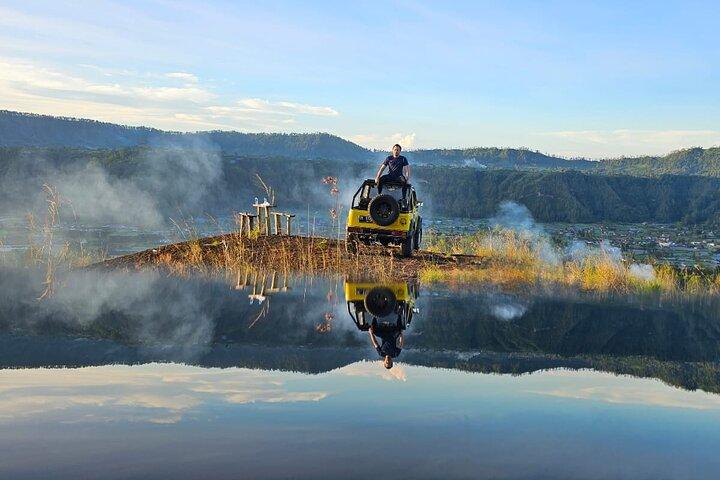 Tour in jeep al tramonto del Monte Batur