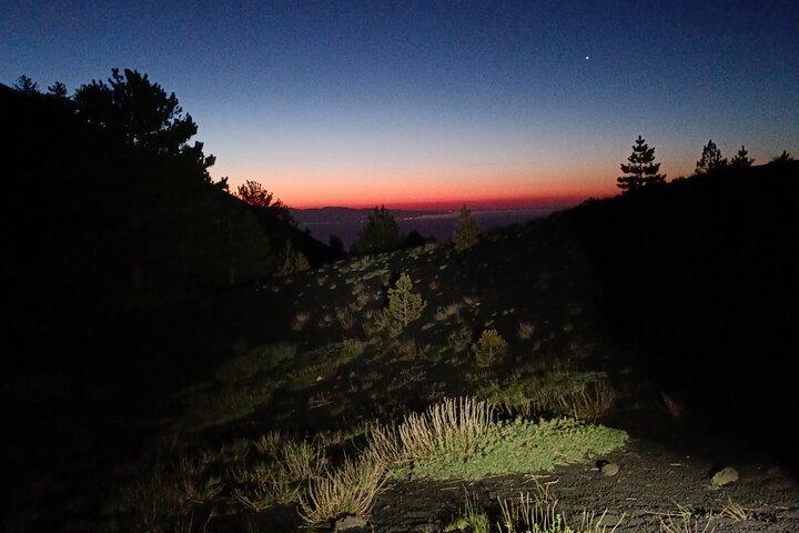 Visite guidée privée de l'Etna à l'aube