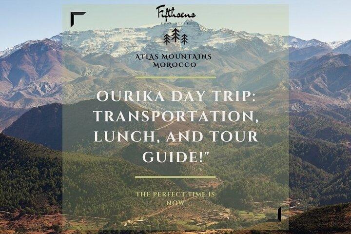 Ourika Day Trip: Transportation, Lunch, and Tour Guide!