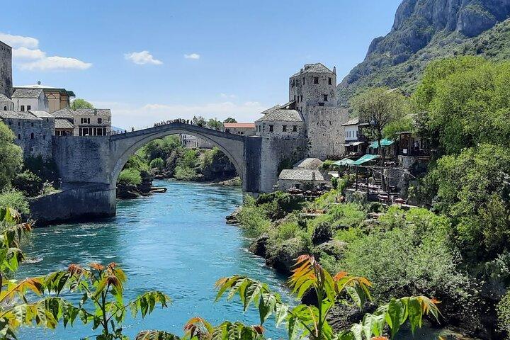 Tour di un'intera giornata alle cascate di Mostar e Kravice