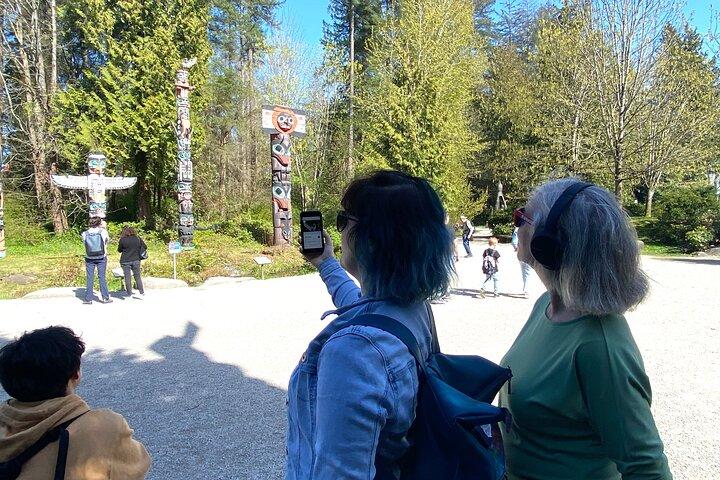 Selvguidede smartphone-vandreture i Stanley Park