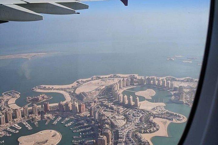 ドーハ乗り継ぎシティツアー：空港送迎と主要観光地