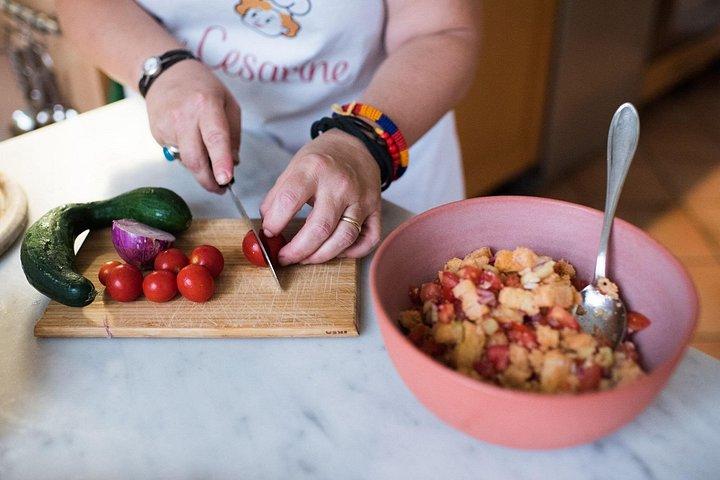Cesarine:パドヴァでの小グループ野菜クラスとワインテイスティング