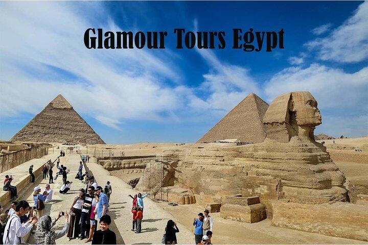 Hurghada-Kairo hel dag (egyptiska museet-pyramiderna)