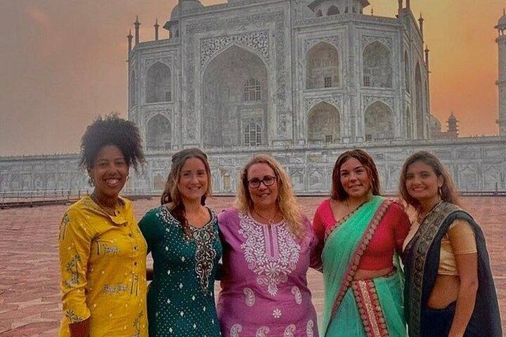 Privat dagstur til Tajmahal og Agra Fort fra Delhi i bil