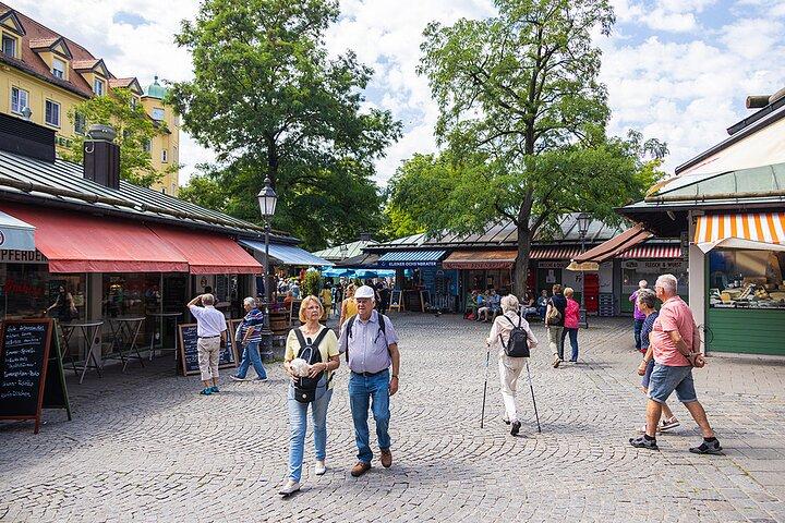 Privé Viktualienmarkt Food Tour met Proeverijen, Lunch & Bier