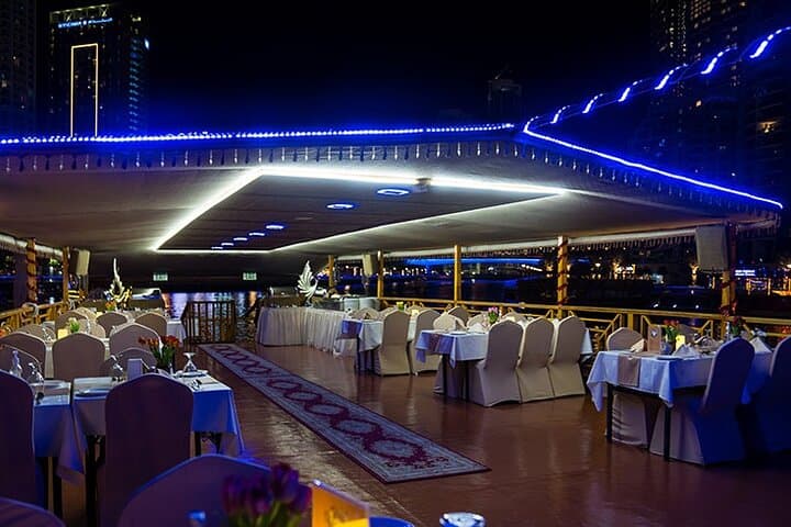 Dhow Cruise Dinner - Marina Dubai with Transfers