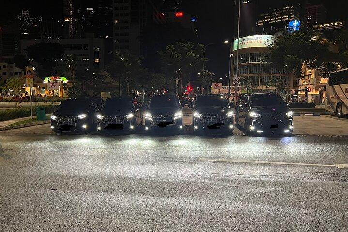 Privat limousineöverföring i Singapore