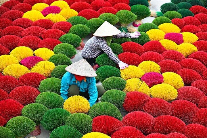 Visita privada a la aldea del incienso desde Hanoi a la antigua capital de Ninh Binh