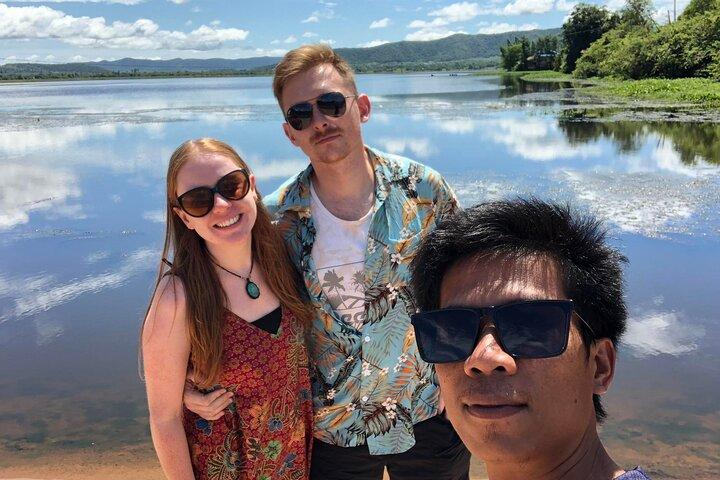 Kampot Countryside Tour - Pepper Farm, Salt Lake, grottor och mer