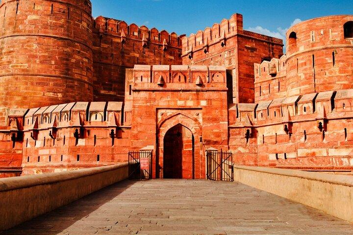 Taj Mahal Private Same Day Tour von Jaipur