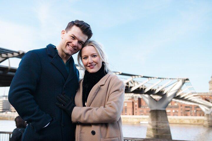 London: Fotoshooting in der St. Pauls Cathedral und der Millennium Bridge
