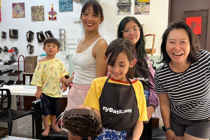 myBatikによるバティックバッグ絵画ワークショップ