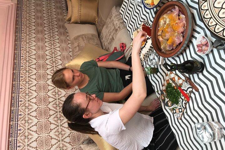 Cooking Class in Marrakech with Fatiha and Samira