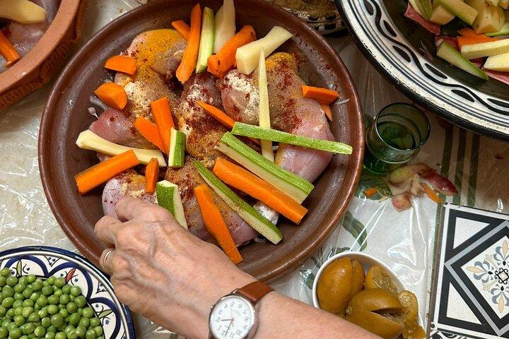 Cooking Class in Marrakech with Fatiha and Samira