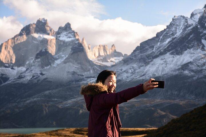 Tour di un giorno intero nel Parco nazionale Torres del Paine con partenza da Puerto Natales