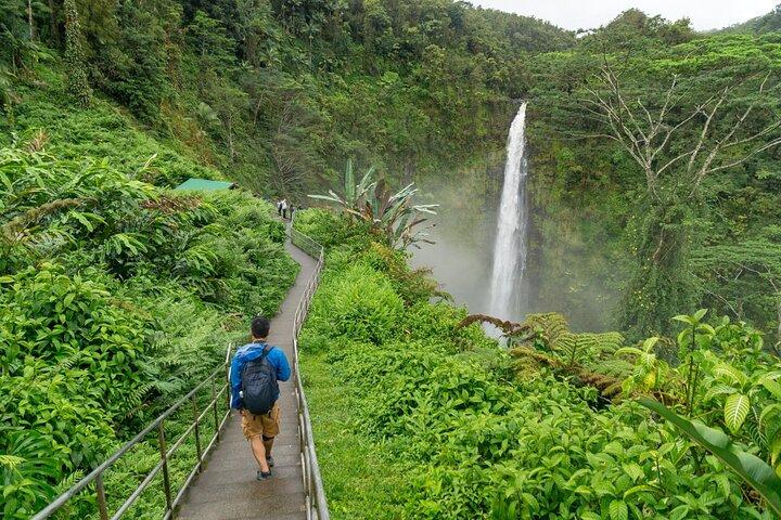 Hilo highlights, cascate e spiagge, privato, costum Tour